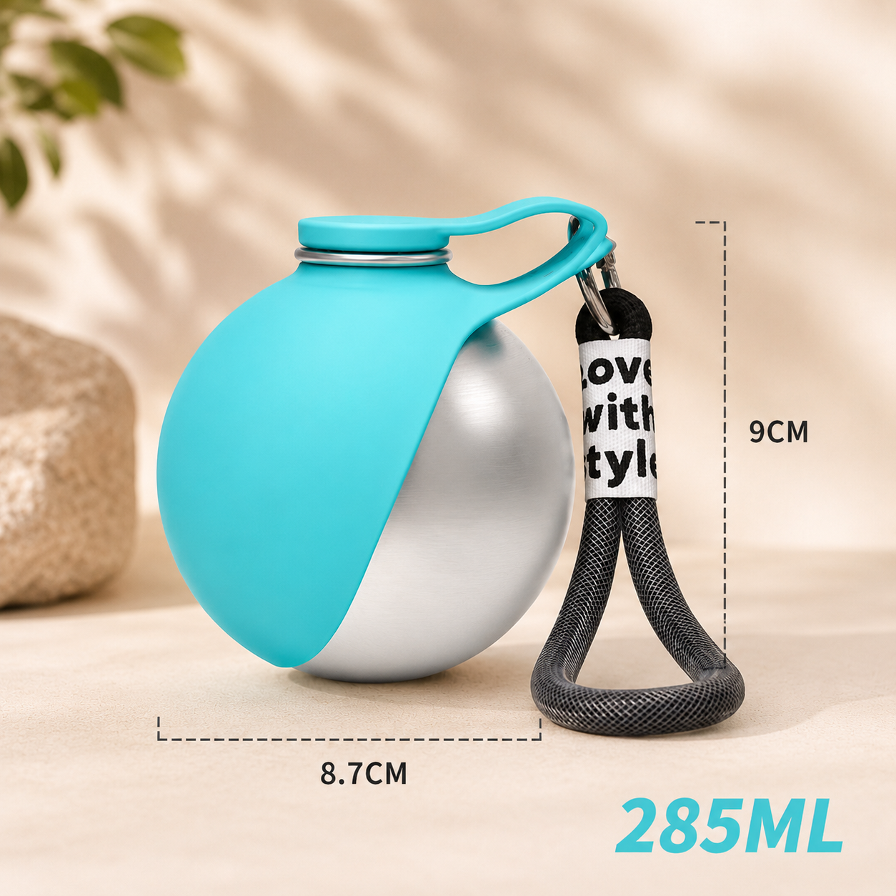 Portable Dog Water Bottle with Foldable Bowl | Leak-Proof | PetHaven