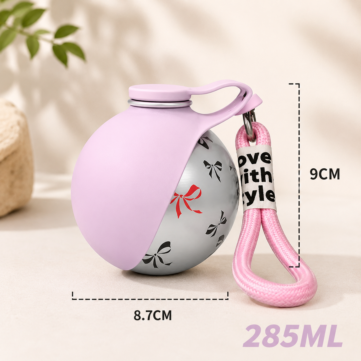 Portable Dog Water Bottle with Foldable Bowl | Leak-Proof | PetHaven