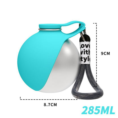Portable Dog Water Bottle with Foldable Bowl | Leak-Proof | PetHaven