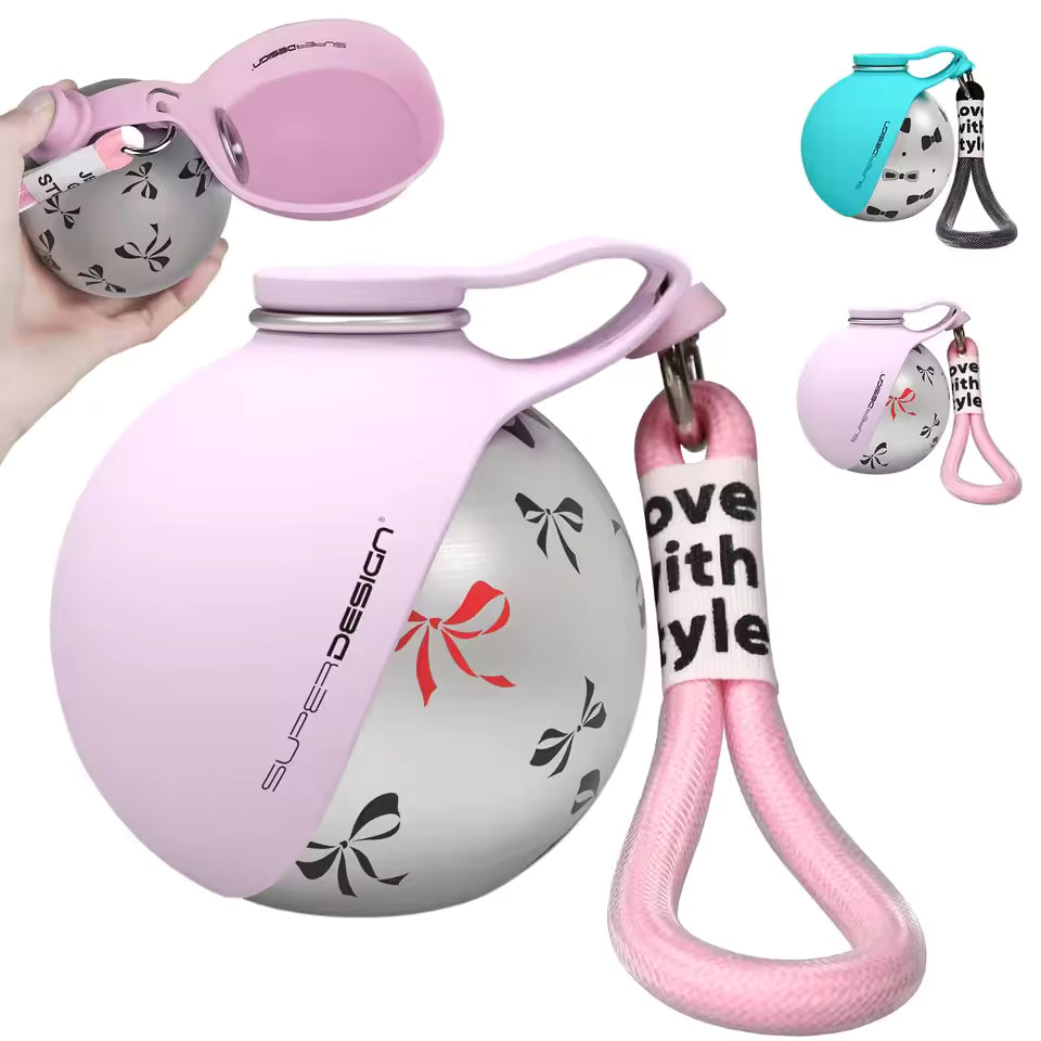 Portable Dog Water Bottle with Foldable Bowl | Leak-Proof | PetHaven